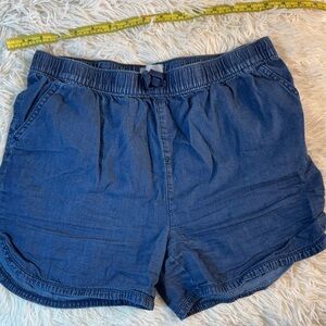 Kids Blue Denim Shorts